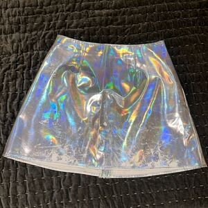 Iridescent skirt